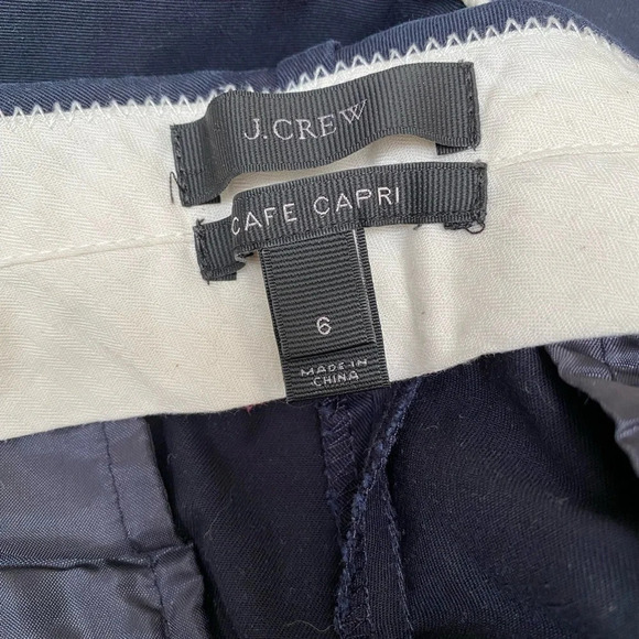 J CREW - The Cafe Capri in Dark Blue - Picture 9 of 9